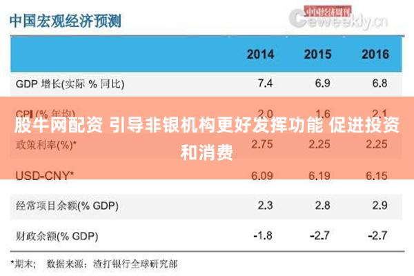 股牛网配资 引导非银机构更好发挥功能 促进投资和消费