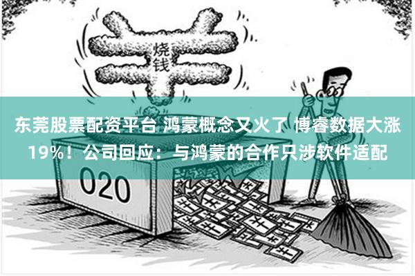 东莞股票配资平台 鸿蒙概念又火了 博睿数据大涨19%！公司回应：与鸿蒙的合作只涉软件适配